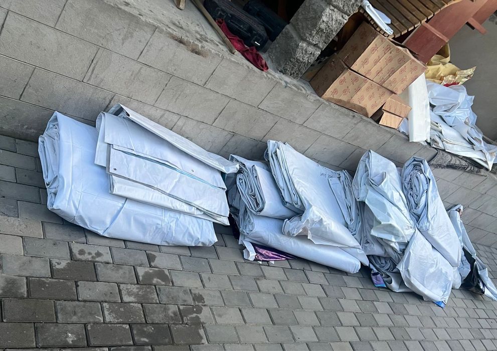 Б/у баннер от 100-200тг