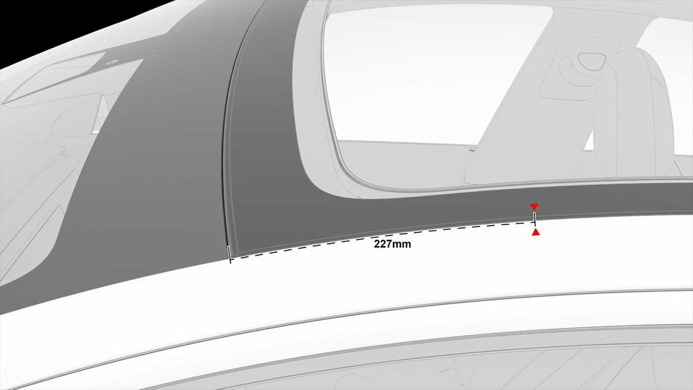 Напречни греди за покрив за TESLA Model Y 2020 -