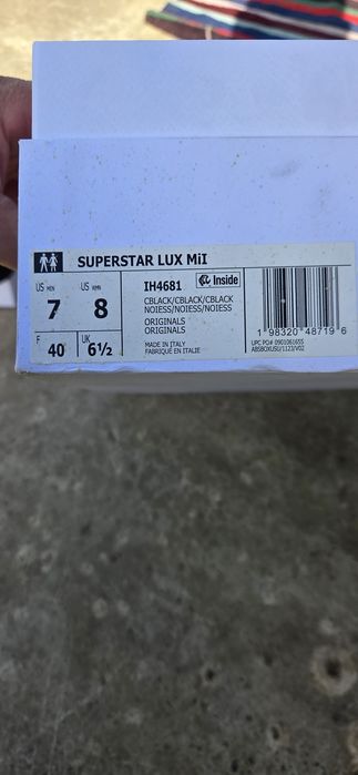 Adidas superstar LUX MIL