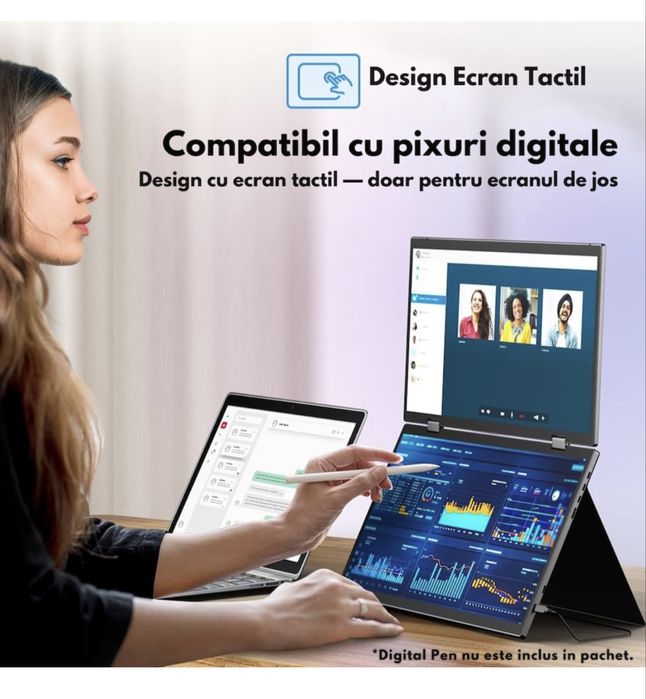 Двоен сензорен монитор