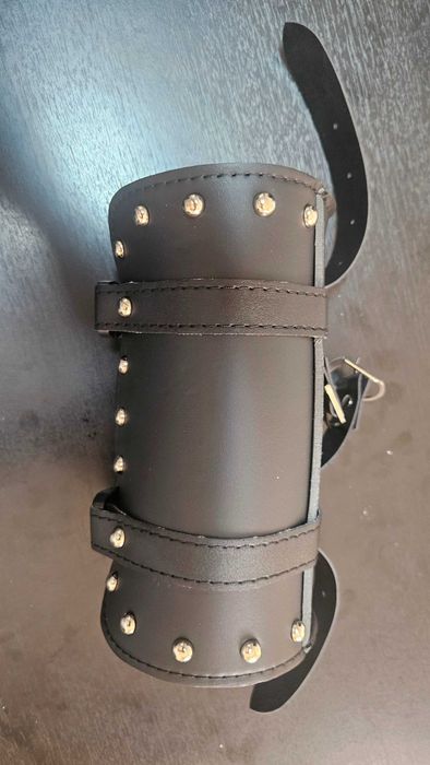 Geanta scule motocicleta piele , negru, universala, noua