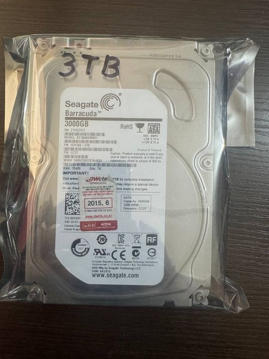 HDD TOSHIBA HGST WD 1TB 2TB 3TB 4Tb Количестве есть