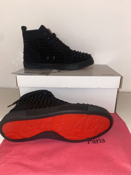 Adidasi Christian Louboutin High Lobotin Lubutin Lobotani