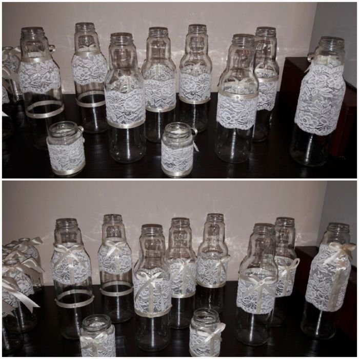 Прекрасна ръчно изработена украса за сватба или друг ваш празник