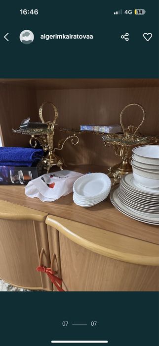 Шағын сервант сатылады