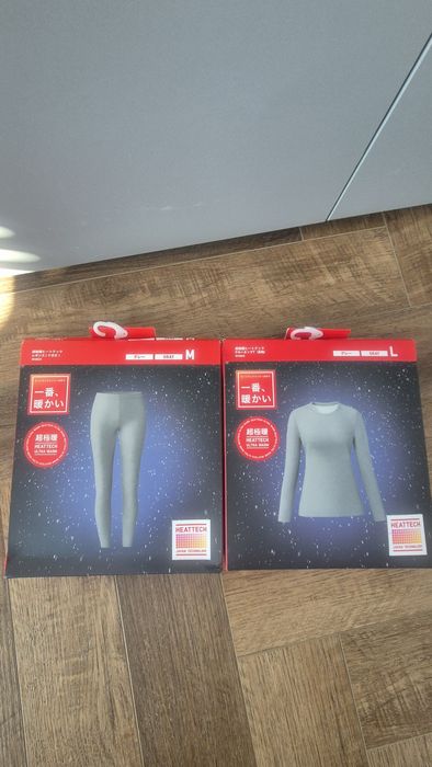 Новый жен.комплект термобелья Uniqlo