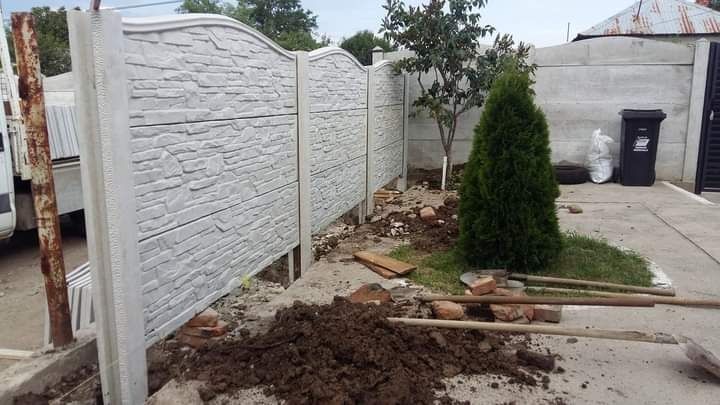Gard de beton de buna calitate
