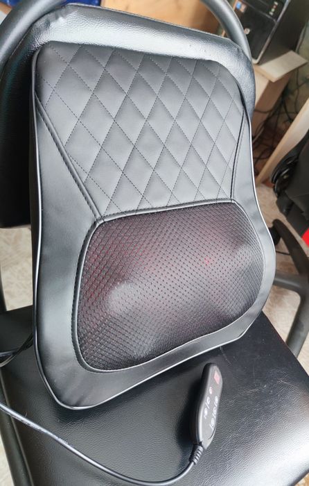 Массажёр для шеи и спины с подогревом | 3 режима | Новый