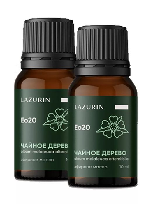 Натуральное эфирное масло чайного дерева 10мл. Производство Россия