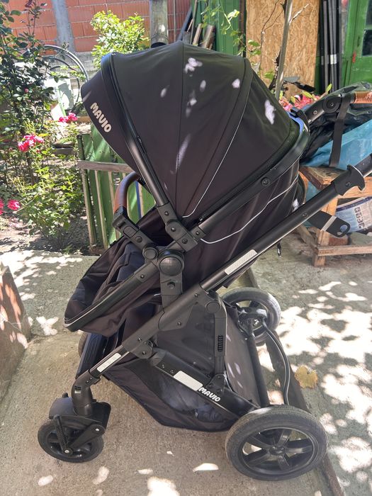 Carucior 3 in 1 pentru Bebelusi Mavio® Adventure ca nou, factura + garantie ,huse roti cadou!