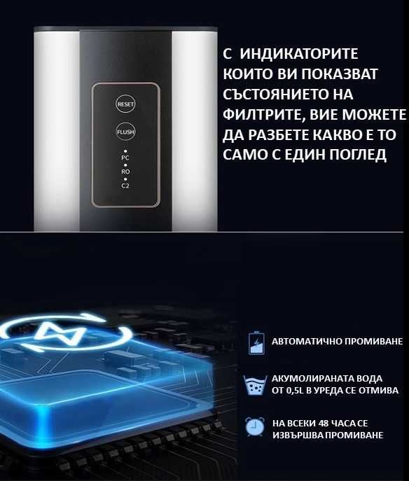 Система за филтриране, обратна осмоза