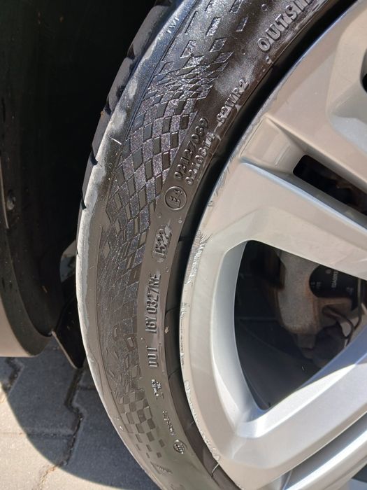 Продавам оригинални джанти с гуми от Volkswagen Tiguan 19" 5x112