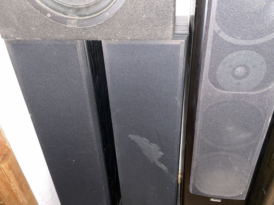 Boxe podea cu amplificator sony