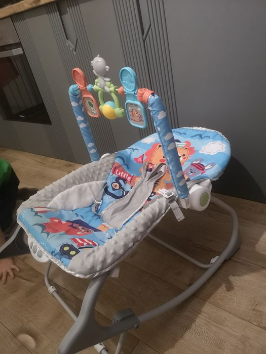 Scaunel balansoar Chipolino Baby Spa blue