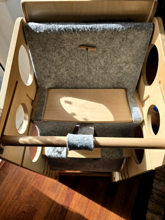 Turn Montessori Leea  - lemn natur + accesorii