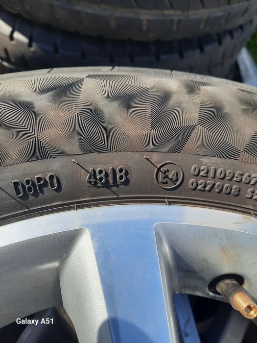 Ляти джанти с гуми за фолксваген 5×112, 16цола