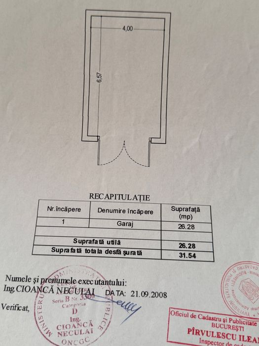 Vând garaj + boxă,sect.3