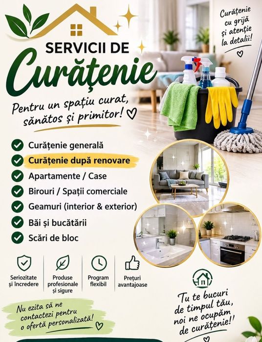 Servicii curățenie