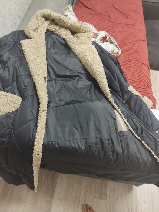 Стеганная теплая куртка