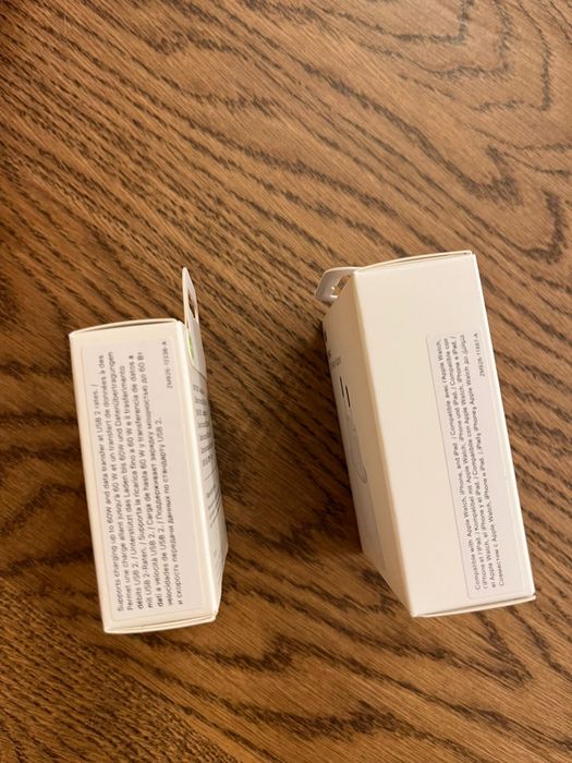 Set Apple: Adaptor USB-C 20W + Cablu USB-C 60W (1m) - Sigilat