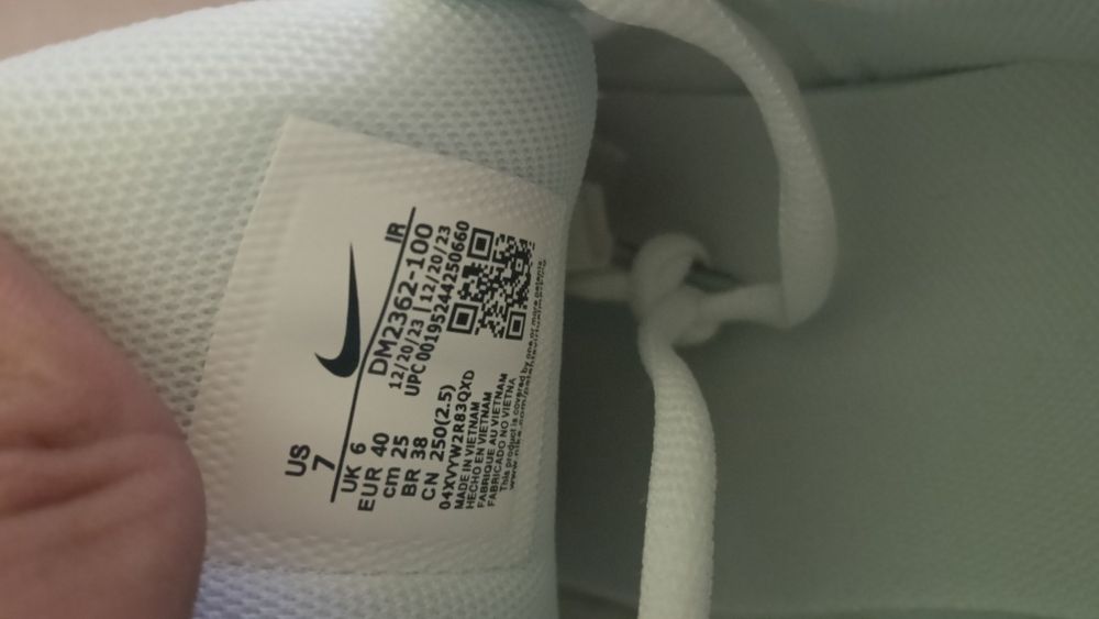 Nike Air Max Tn White 40