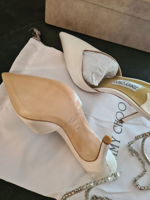 Sandale Jimmy Choo Saeda - satin/ptemium/full pack