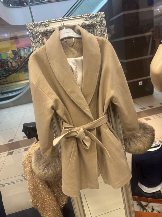 Дамско палто лисица лукс