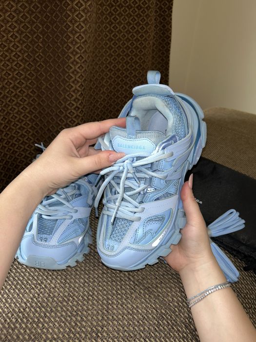 Balenciaga Track baby blue