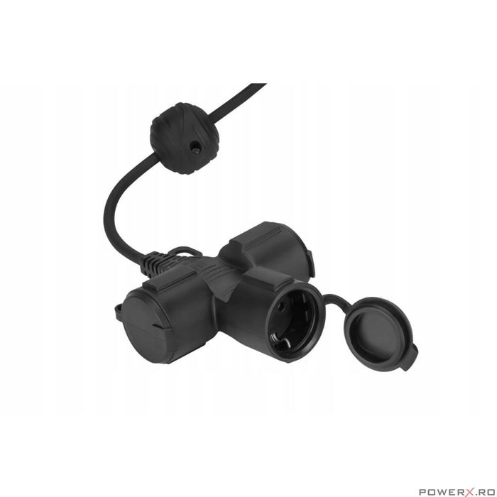 Cablu electric prelungitor cu tambur retractabil automat, 15 m,3 x 1.5