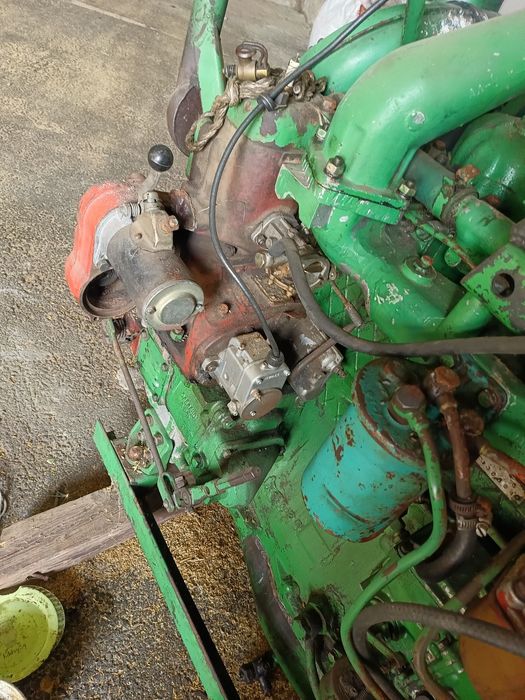 двигатель Дт-442, с турбиной