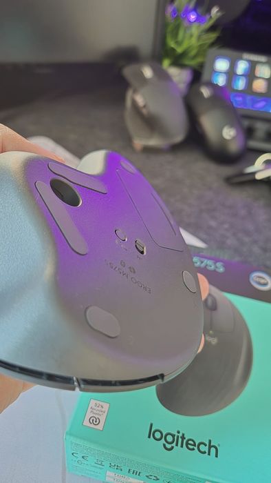Mouse Logitech ERGO M575S Wireless, Nou, desigilat.
