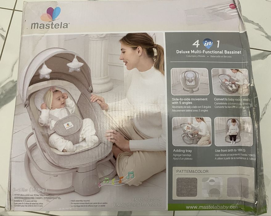 Продам шезлонг mastela 4/1