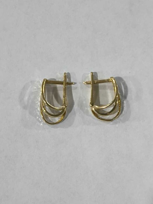 Златни обеци 14к