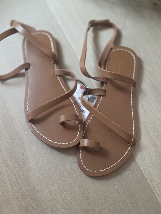 Сандали Pull Bear от кожа