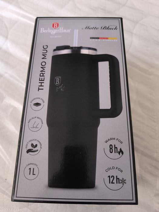 Термочаша Berlinger Haus BH8833 Matte Black
