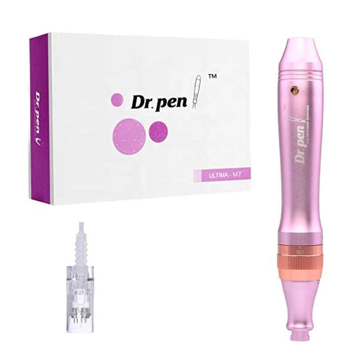 Dr. Pen Ultima M7-W, Dermapen, Безжичен, Микронидлинг, Против бръчки, Премахване на петна, Уред за мезотерапия