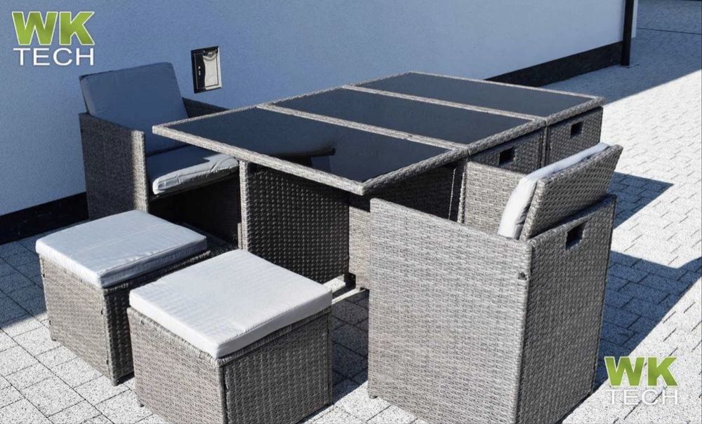 Mobilier de gradina, set pentru 10 persoane