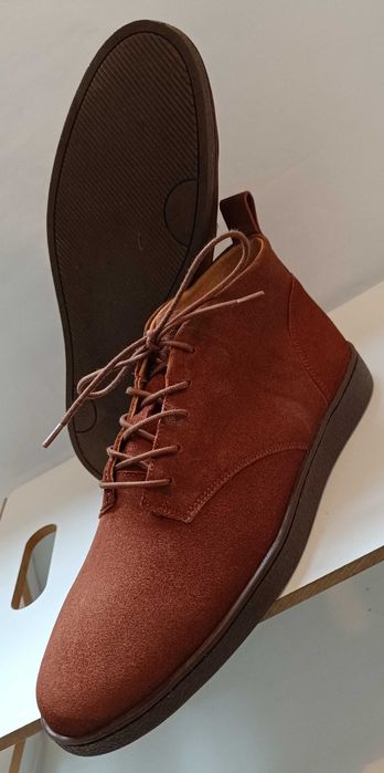 Ghete sport casual 43 premium ZIGN NOI piele naturala moale