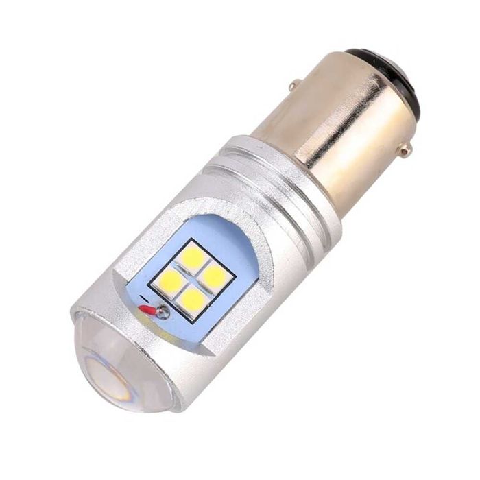 LED диодни крушки с двойна светлина - P21/5W, BA15D Canbus Error Free.