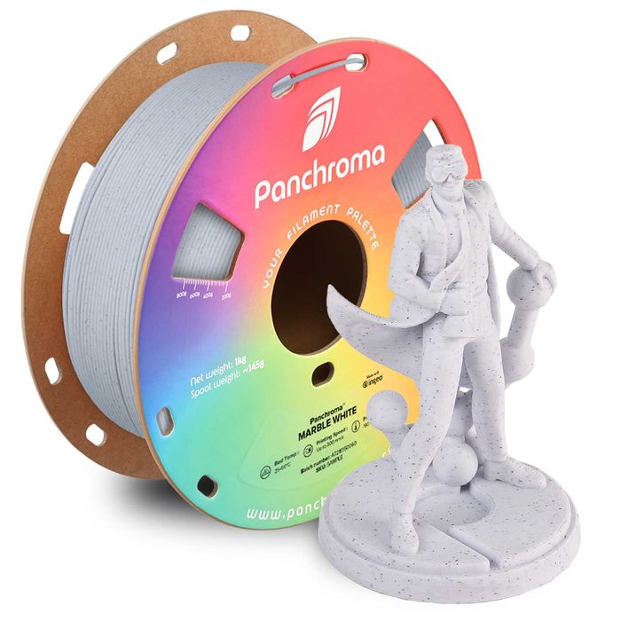 Panchroma™ PLA — Мрамор и Светящийся | Polymaker | 1.75мм 1кг