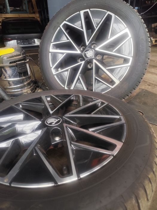 Гуми Goodyear 17 Ки с джанти Skoda dot 2025 Дот 2025