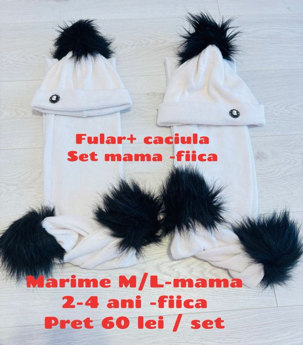 Set caciula si fular