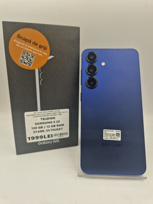 Samsung s25 128GB / 12GB RAM Garanție #55030
