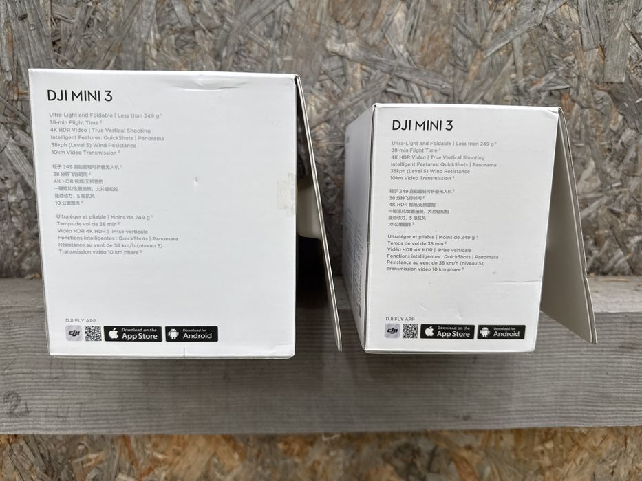 Коробка оригинал dji mini 3 от дрона