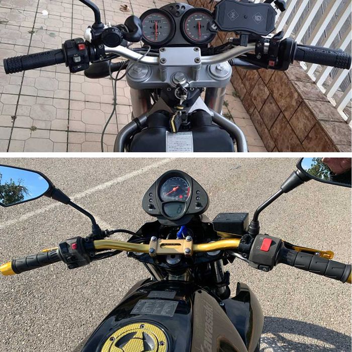 Ghidon moto atv 22mm , motociclu agricol