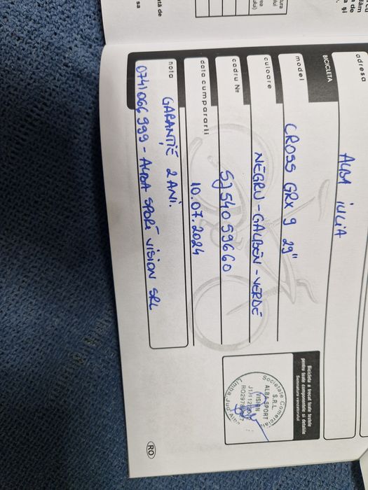 Bicicleta Cross GRX 9 29"