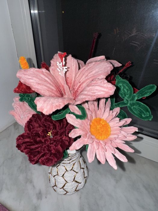 Aranjamnet cu flori la vaza