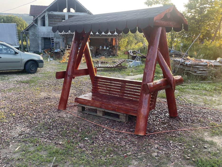 Leagan din bile rotunde / balansoar