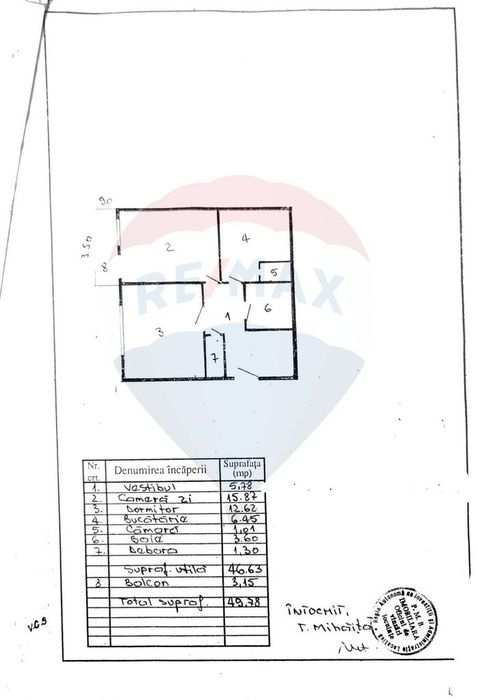 Apartament 2 camere zona Piata Progresul zona verde