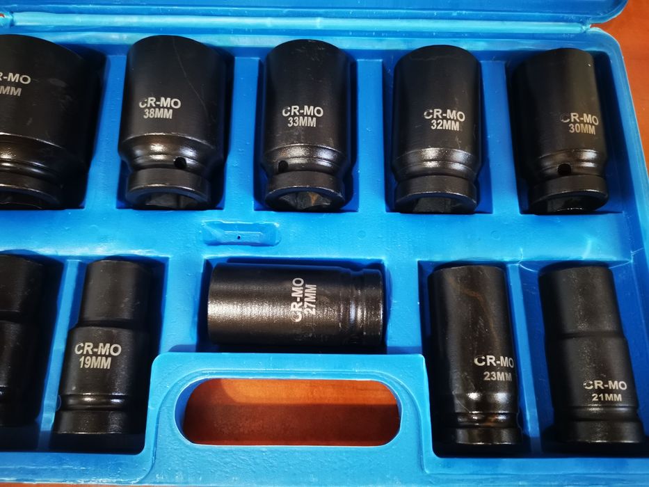 Trusa tubulare impact 3/4,17-41mm-Set chei tubulare impact 10piese 3/4